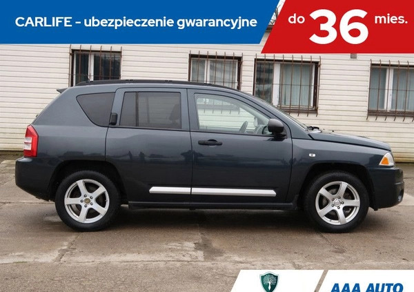 Jeep Compass cena 24000 przebieg: 191043, rok produkcji 2009 z Przecław małe 211